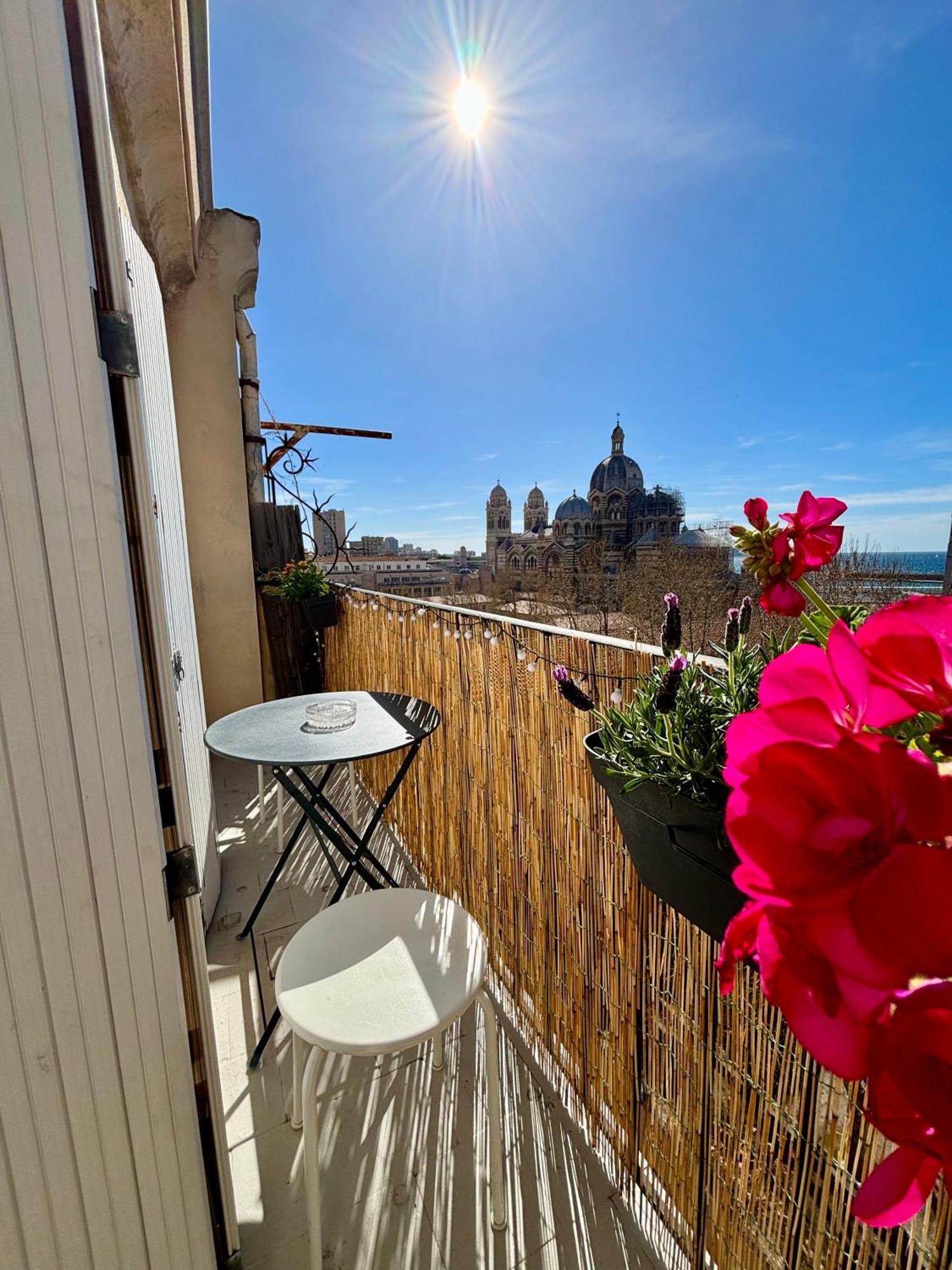 Studio Avec Vue Sur La Major Marselha Exterior foto